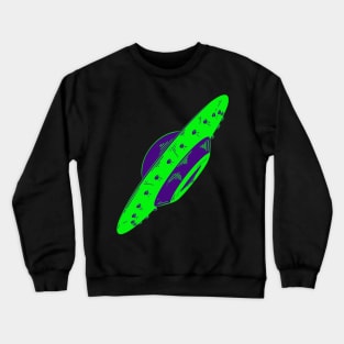 Retro Ufo Crewneck Sweatshirt